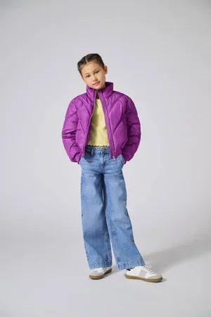 ONLY KIDS GIRL jeans Blauw Effen