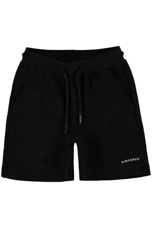Airforce Sweatshort van katoen Effen