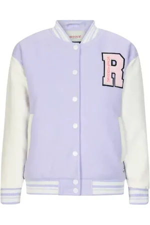 Retour Baseball jacket zomer lila Jas Paars Meisjes Polyester Ronde hals