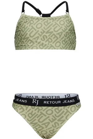 Retour Crop bikini Meisjes Polyamide All over print