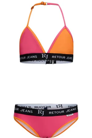 Retour Triangel bikini Roze Meisjes Polyamide Meerkleurig