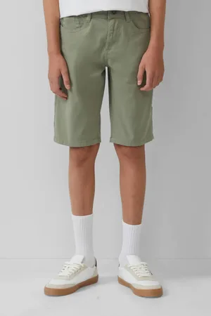 QS by s.Oliver Denim short Jongens Stretchdenim Effen