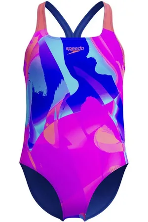 Speedo Endurance+ sportbadpak Powerback Meisjes Nylon All over print