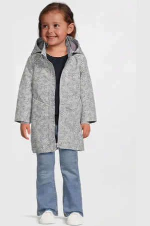 NAME IT MINI jack lila Jas Paars Meisjes Polyester Capuchon All over print