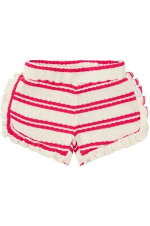 Noppies Baby regular casual short roze Korte broek Meisjes Katoen Streep