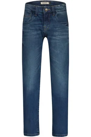 Raizzed Dark blue denim Jeans Blauw Effen