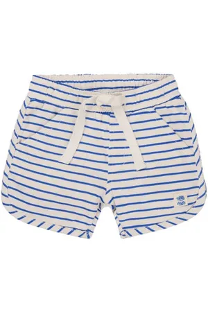 Noppies Baby regular casual short blauw Korte broek Jongens Katoen Streep