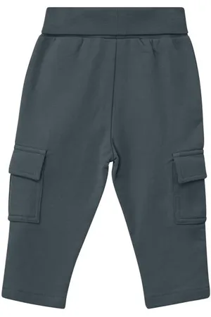 QS by s.Oliver Casual broek grijs Jongens Stretchkatoen Effen