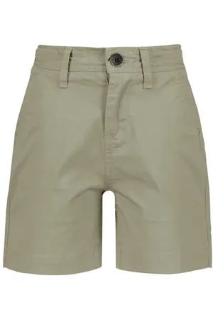 Vingino Regular chino short groen Korte broek Jongens Stretchkatoen Effen