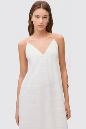 MANGO Maxi jurk Meisjes Katoen V