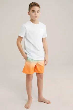 WE Fashion Zwemshort Jongens Polyester Dip