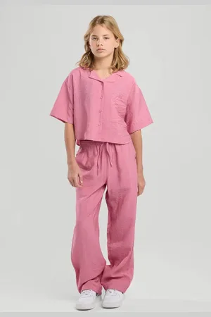 America today Casual broek Meisjes Viscose Effen