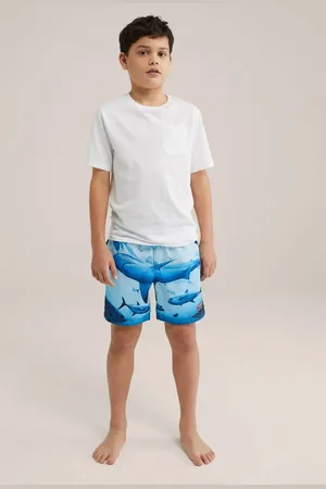 WE Fashion Zwemshort Jongens Polyester All over print