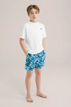 WE Fashion Zwemshort Jongens Polyester All over print