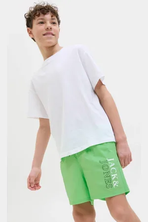 JACK & JONES JUNIOR zwemshort Jongens Polyester Logo
