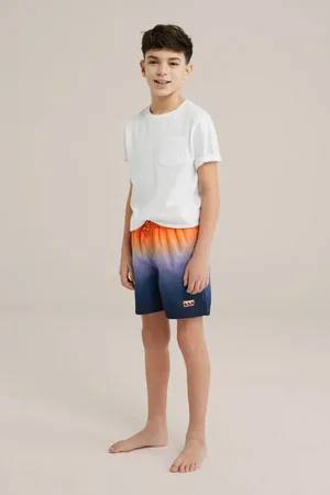 WE Fashion Zwemshort Jongens Polyester Dip