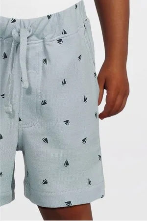 NAME IT MINI casual short lichtblauw Korte broek Jongens Stretchkatoen