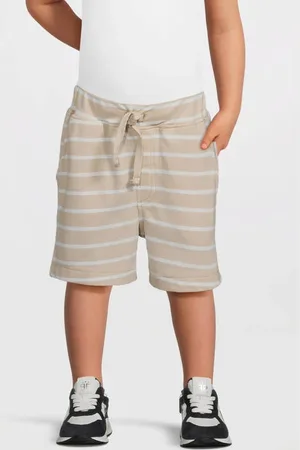 NAME IT MINI casual short beige Korte broek Jongens Stretchkatoen Effen