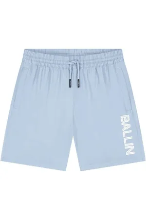 Ballin Zwemshort Blauw Jongens Polyester Logo