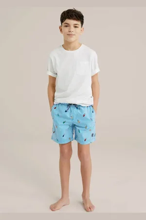 WE Fashion Zwemshort Jongens Polyester Streep