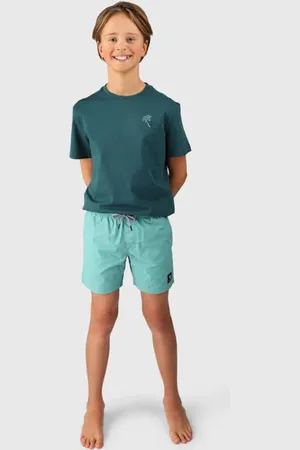 Brunotti Zwemshort Hestey Blauw Jongens Polyamide Effen