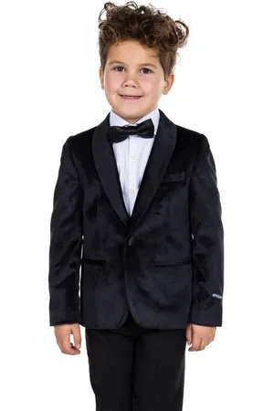 OppoSuits Colbert Dinner Jacket met all over print Jongens Polyester Reverskraag