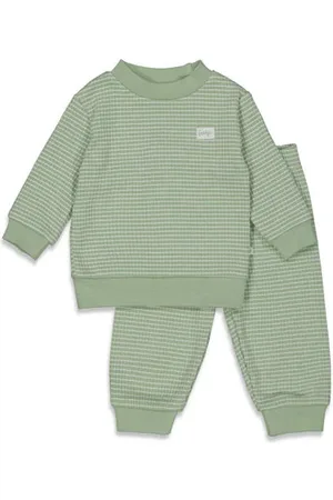 FEETJE Wafel pyjama Jongens/Meisjes Katoen Ronde hals