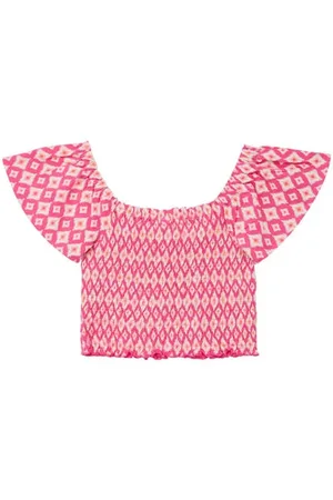 QS by s.Oliver Off shoulder top All over print