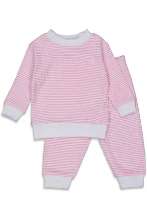 FEETJE Wafel pyjama Jongens/Meisjes Katoen Ronde hals Streep