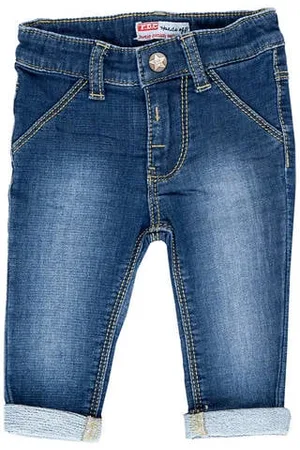 FEETJE Slim fit jog denim Jeans Effen