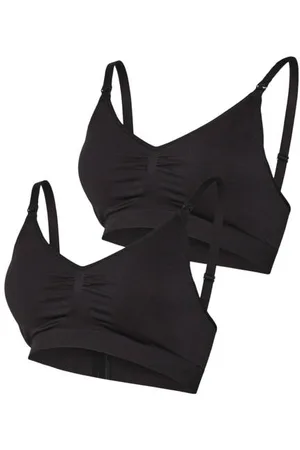 Mama;licious Voedingsbh MLILJA (set van 2) Dames Nylon Effen