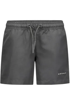 Airforce Zwemshort Grijs Jongens Polyester Effen