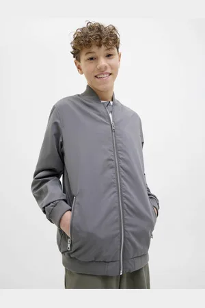 JACK & JONES JUNIOR bomberjack Jas Jongens Polyester Opstaande kraag