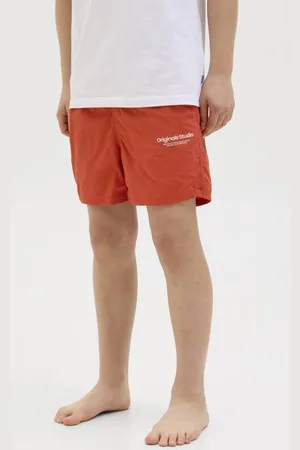 JACK & JONES JUNIOR zwemshort Jongens Nylon Tekst