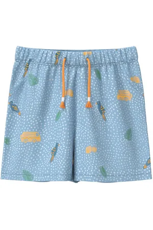 QS by s.Oliver Casual short lichtblauw Korte broek Jongens Katoen All over print