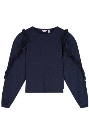 NoNo Top Kysa Meisjes Polyester Ronde hals Effen