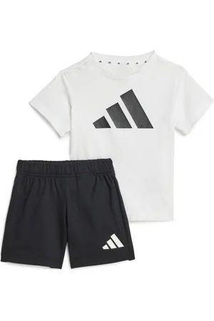 adidas Sportswear shirt + short Joggingpak Jongens/Meisjes Katoen Ronde hals