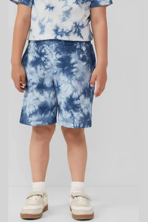 QS by s.Oliver Sweatshort donkerblauw Korte broek Jongens Katoen Tie