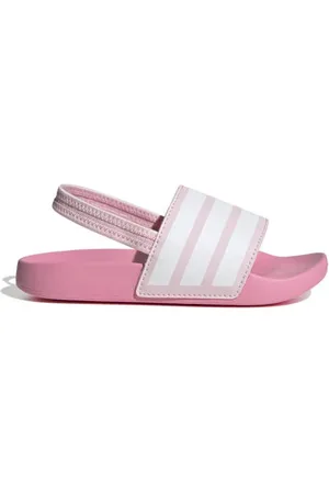 adidas Sportswear Adilette Estrap badslippers met hielbandje Jongens/Meisjes Rubber