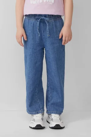 QS by s.Oliver Casual broek Blauw Effen
