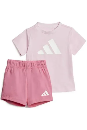 adidas Sportswear shirt + short Joggingpak Jongens/Meisjes Katoen Ronde hals