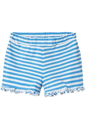 NAME IT KIDS regular casual short blauw Korte broek Meisjes Stretchkatoen