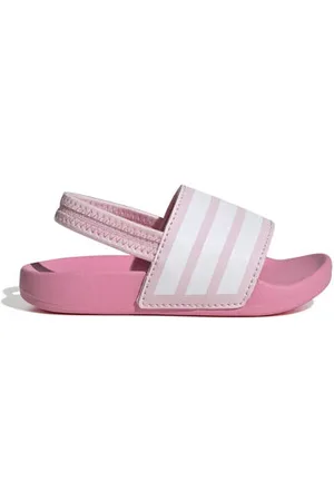 adidas Sportswear Adilette Estrap badslippers met hielbandje Jongens/Meisjes Rubber