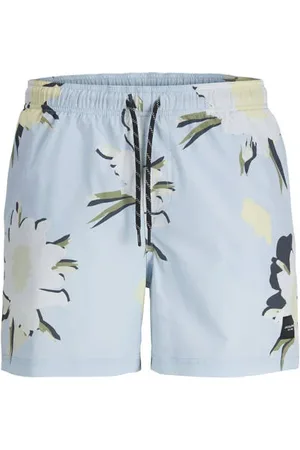 JACK & JONES JUNIOR Zwemshort Blauw Jongens Polyester All over print