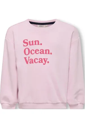 ONLY KIDS MINI sweater paars Mixprint