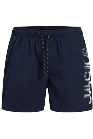 JACK & JONES JUNIOR zwemshort Jongens Polyester Logo