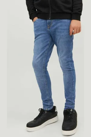 JACK & JONES JUNIOR skinny jeans JJILIAM JJORIGINAL Blauw