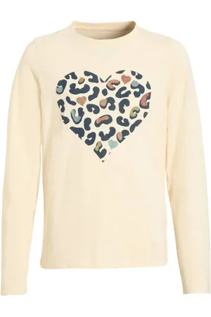 Anytime Longsleeve met printopdruk Meisjes Katoen Ronde hals Printopdruk