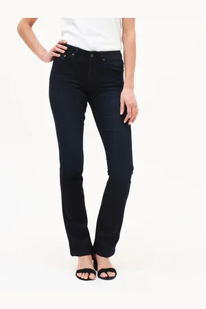 Kuyichi Amy Bootcut Dark Faded - Duurzame Bootcut Jeans - - Maat 25 / 32