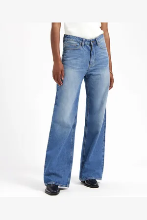 Kuyichi Harper Loose Flare - Duurzame Flared Jeans - - Maat 25 / 32 - 70% Biologisch Katoen, 30% Gerecycled Katoen